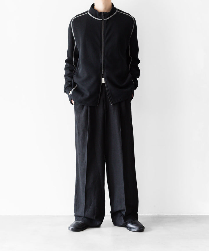 OPPOSE DUALITY-オポーズデュアリティのZIP UP TOP THERMAL HI-VISのBLACK公式通販サイトsession福岡セレクトショップ