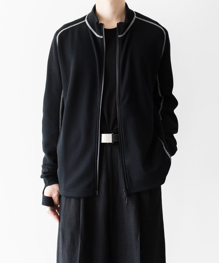 OPPOSE DUALITY-オポーズデュアリティのZIP UP TOP THERMAL HI-VISのBLACK公式通販サイトsession福岡セレクトショップ