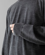 画像をギャラリービューアに読み込む, UMEDA ウメダニットの12GG CREW NECK PULLOVER - GREYの公式通販サイトsession福岡セレクトショップ
