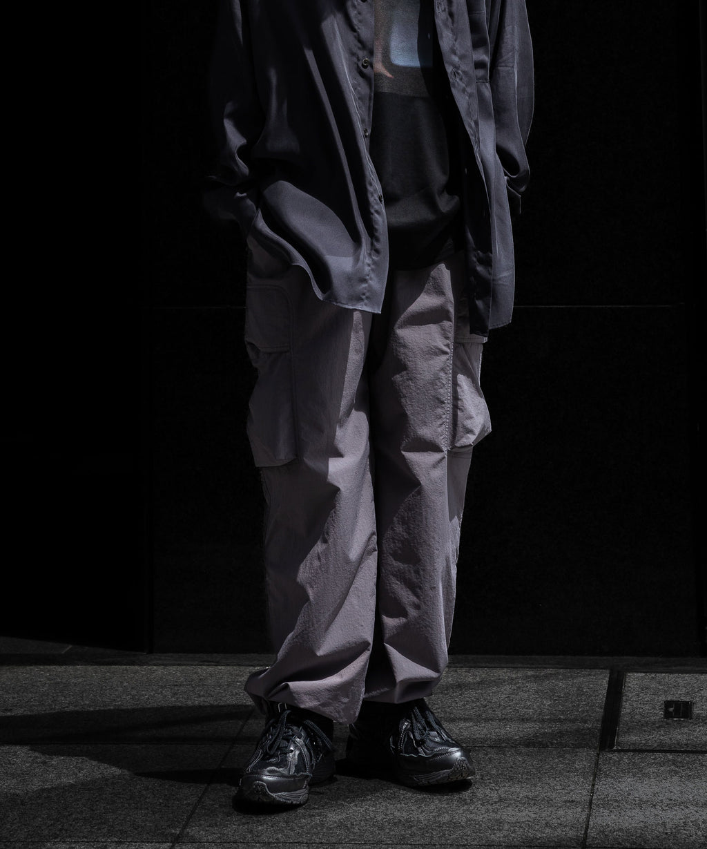 【NEITHERS】ネイダース ネイダスのUNDERCOVER COACH PANTS - PURPLE GREY 公式通販サイトsession福岡セレクトショップ
