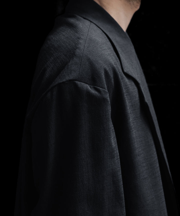 UJOH - ウジョーの2BS BELT HALF SLEEVE JKTのBLACK公式通販サイトsession福岡セレクトショップ