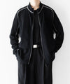 【OPPOSE DUALITY】ZIP UP TOP THERMAL HI-VIS - BLACK