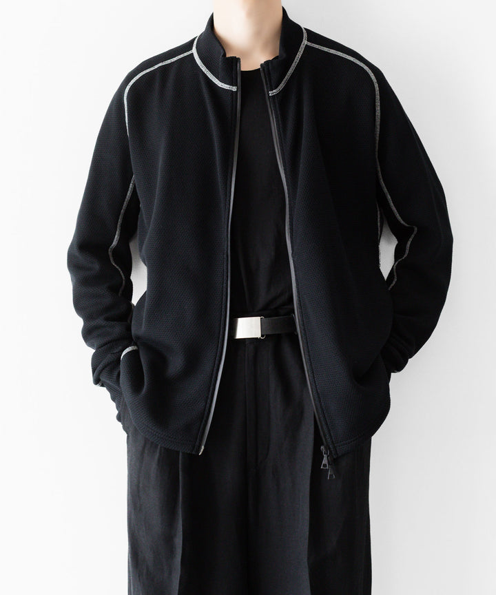 OPPOSE DUALITY-オポーズデュアリティのZIP UP TOP THERMAL HI-VISのBLACK公式通販サイトsession福岡セレクトショップ