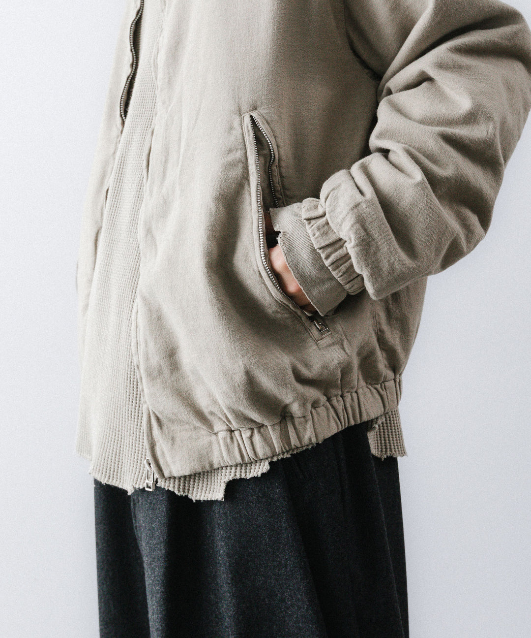 concause-コンコースのSHORT BLOUSONのBEIGE公式通販サイトsession福岡セレクトショップ