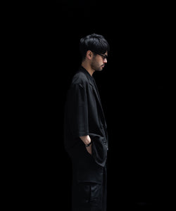 UJOH】2BS BELT HALF SLEEVE JKT - BLACK | 公式通販サイト session