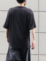 画像をギャラリービューアに読み込む, 【KANEMASA PHIL.】18G WOOL PACK TEE - CHARCOAL
