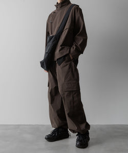 VEIN ヴェインのCO/NY STRETCH WEATHER FILED CARGO TROUSERS - BROWNの公式通販サイトsession福岡セレクトショップ