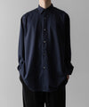 【KANEMASA PHIL.】46G MODEST SHIRT - NAVY