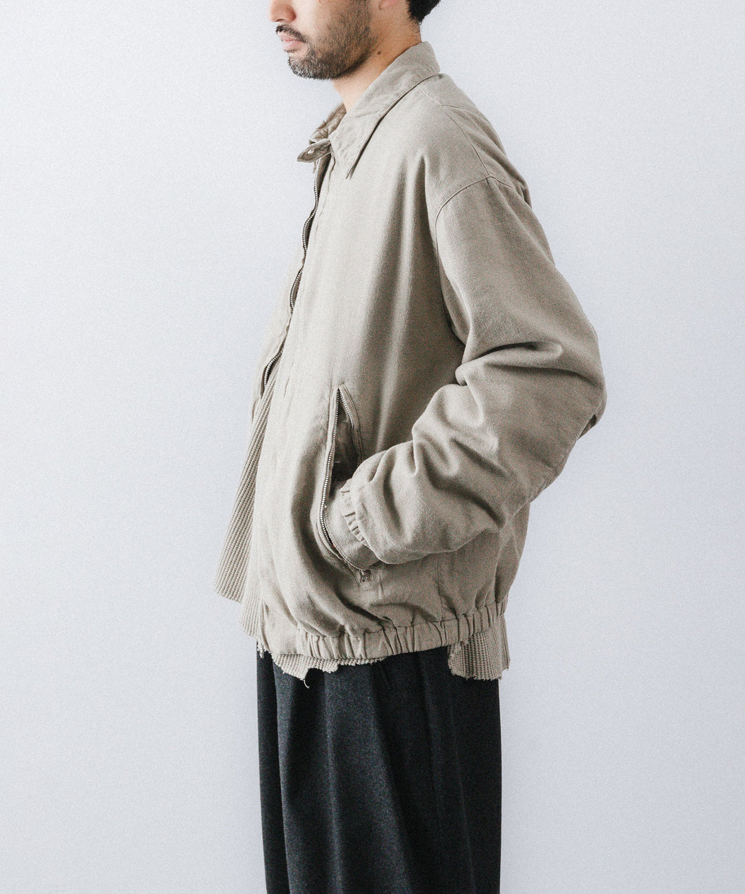 concause-コンコースのSHORT BLOUSONのBEIGE公式通販サイトsession福岡セレクトショップ