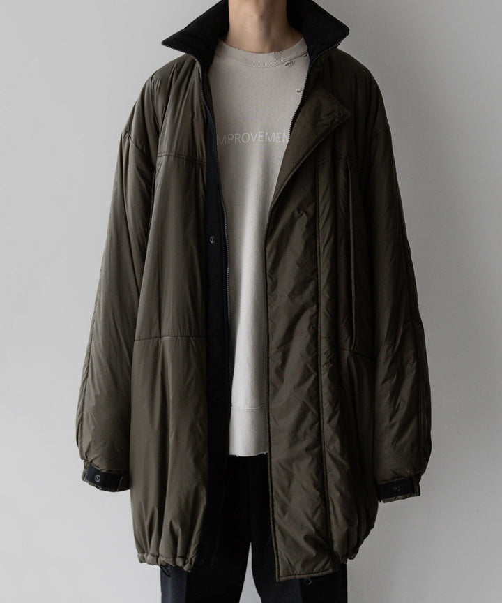stein(シュタイン)の23AWコレクションPADDED MONSTER JACKETのMILITARY KHAK