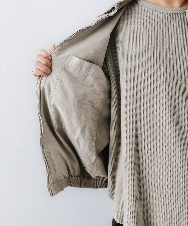 concause-コンコースのSHORT BLOUSONのBEIGE公式通販サイトsession福岡セレクトショップ