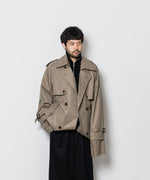 画像をギャラリービューアに読み込む, ssstein(シュタイン)の24AWコレクション OVERSIZED DRIVERS KNIT ZIP JACKET - BLACK 公式通販サイトsession福岡セレクトショップ
