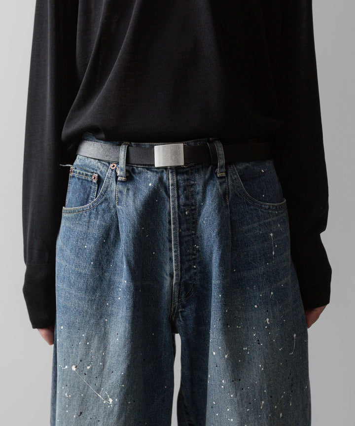 ssstein(シュタイン)の24AWコレクション VINTAGE REPRODUCTION SPLASHED DENIM JEANS - INDIGO 公式通販サイトsession福岡セレクトショップ