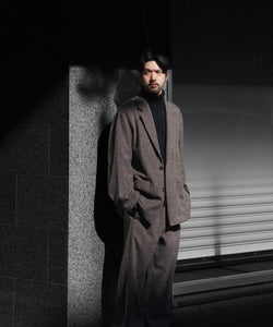 ssstein / シュタイン】MOHAIR GLITTER KNIT TURTLE NECK LS - BLACK