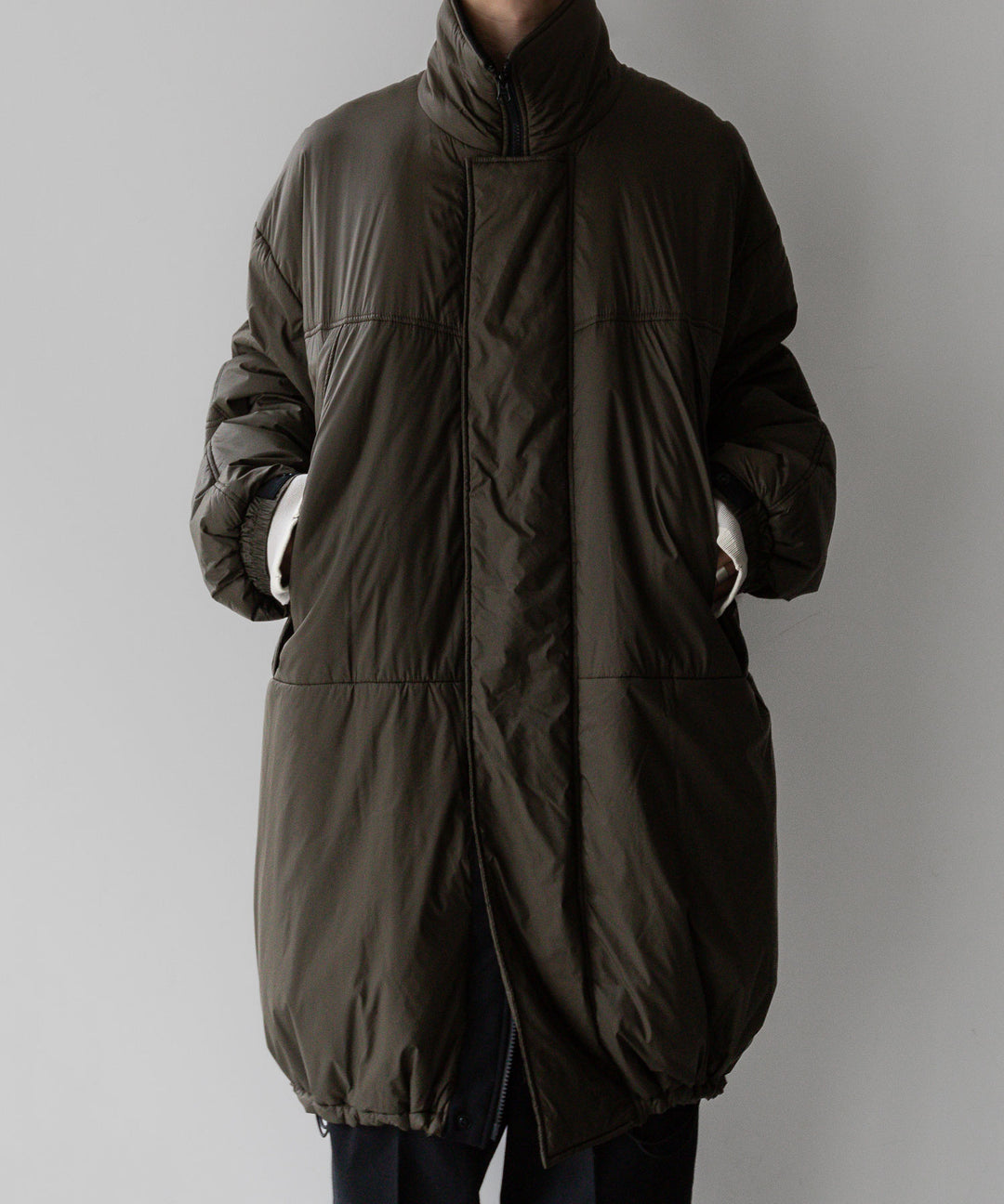 stein(シュタイン)の23AWコレクションPADDED MONSTER JACKETのMILITARY KHAK