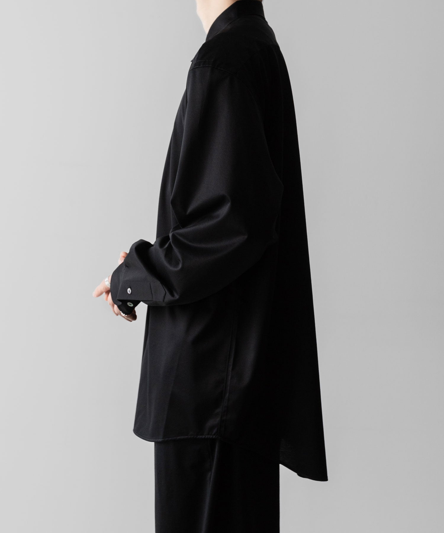 【KANEMASA PHIL.】カネマサフィルの46G MODEST L/S SHIRT - BLACKの公式通販サイトsession福岡セレクトショップ