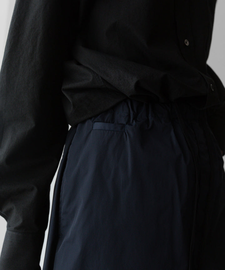 【stein】ssstein シュタインのNYLON TAFTA TRACK EASY TROUSERSのDARK NAVY  公式通販サイトsession福岡セレクトショップ