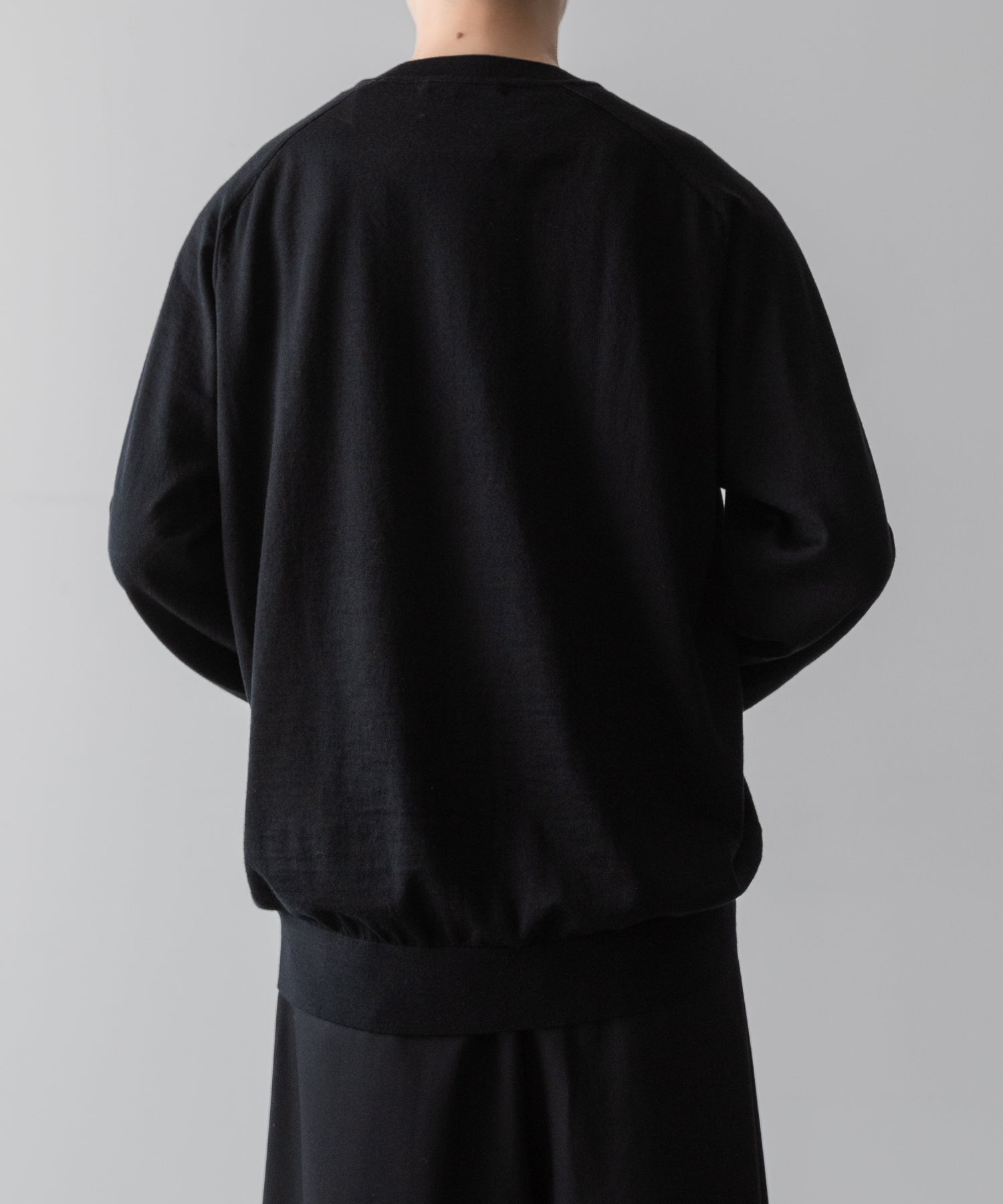 UMEDA ウメダニットの16GG CREW NECK PULLOVER - BLACKの公式通販サイトsession福岡セレクトショップ