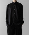 【KANEMASA PHIL.】46G MODEST SHIRT - BLACK