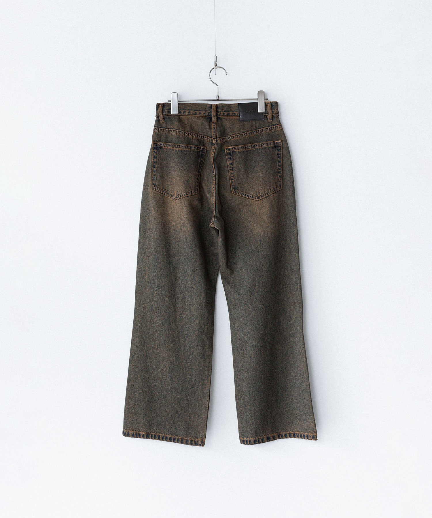 CODA コーダ BLACK BROWN WASH BREAK CUT FLARED JEANSのBLACK BROWN 公式通販サイトsession福岡セレクトショップ