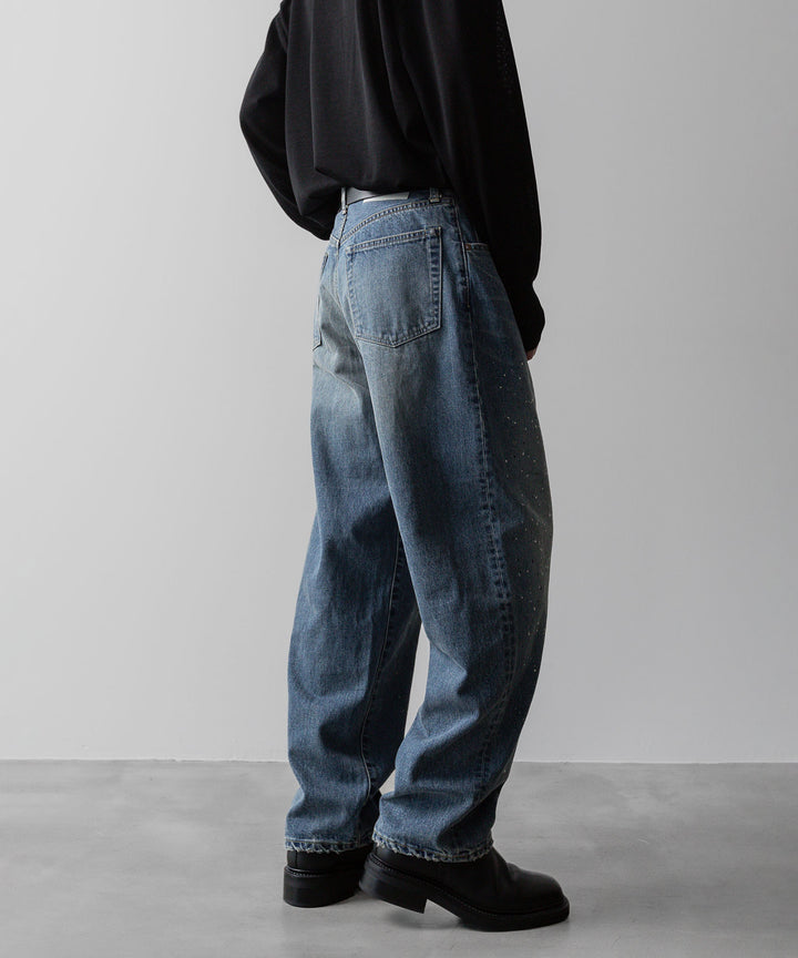 ssstein(シュタイン)の24AWコレクション VINTAGE REPRODUCTION SPLASHED DENIM JEANS - INDIGO 公式通販サイトsession福岡セレクトショップ