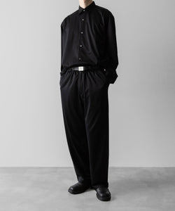 【KANEMASA PHIL.】46G EASY PANTS - BLACK