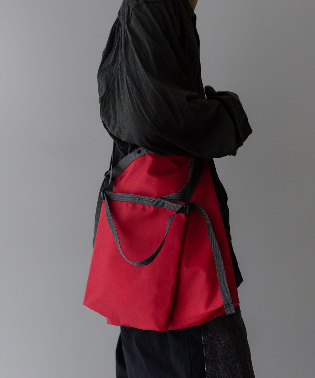 【KaILI/カイリ】2024 SSコレクション　ONE STROKE BAG MINI - RED