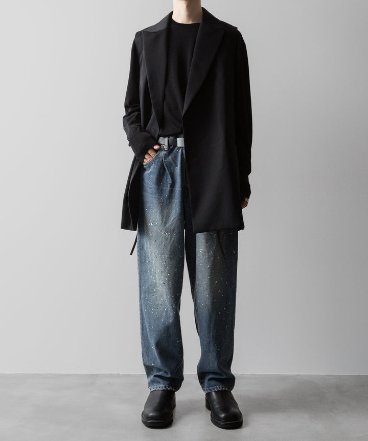 ssstein(シュタイン)の24AWコレクション VINTAGE REPRODUCTION SPLASHED DENIM JEANS - INDIGO 公式通販サイトsession福岡セレクトショップ