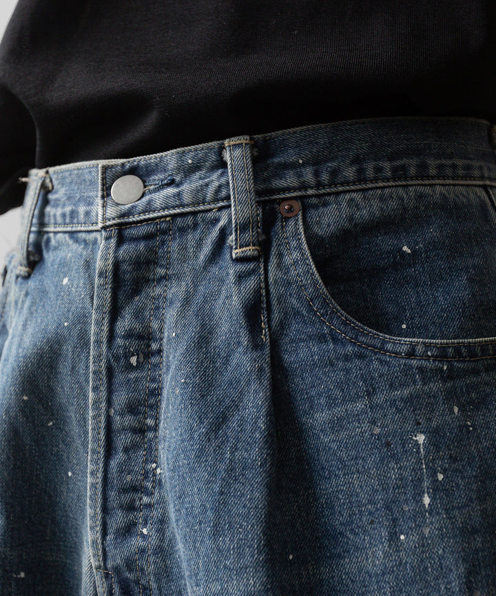 ssstein(シュタイン)の24AWコレクション VINTAGE REPRODUCTION SPLASHED DENIM JEANS - INDIGO 公式通販サイトsession福岡セレクトショップ