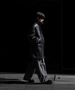 画像をギャラリービューアに読み込む, 【ANTHEM A】LAMB LEATHER TROMPE L&#39;OEIL SHORT COAT - BLACK
