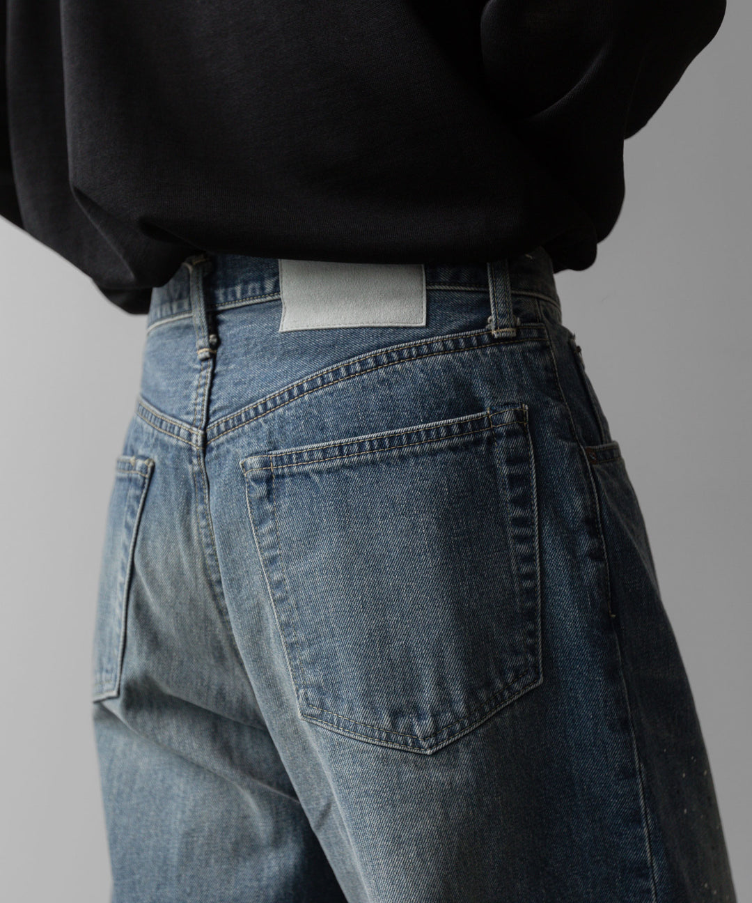 ssstein(シュタイン)の24AWコレクション VINTAGE REPRODUCTION SPLASHED DENIM JEANS - INDIGO 公式通販サイトsession福岡セレクトショップ