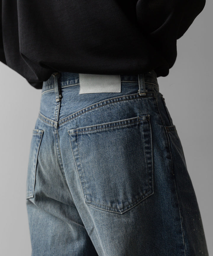 ssstein(シュタイン)の24AWコレクション VINTAGE REPRODUCTION SPLASHED DENIM JEANS - INDIGO 公式通販サイトsession福岡セレクトショップ