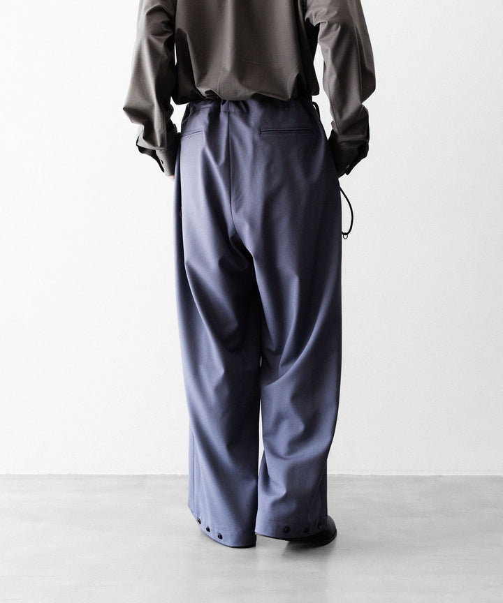 ANTHEM A-アンセムエーのWASHABLE WOOL NO-BRAINER PANTSのFOG PURPLE公式通販サイトsession福岡セレクトショップ