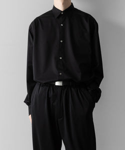 【KANEMASA PHIL.】46G EASY PANTS - BLACK