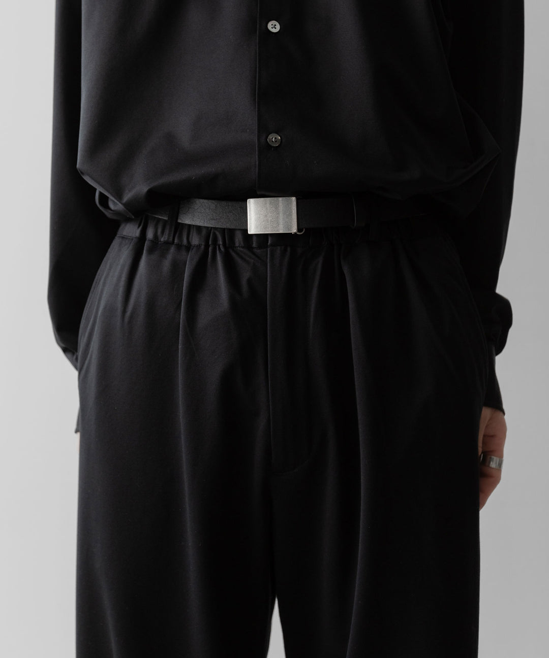 KANEMASA PHIL. カネマサフィルの46G EASY PANTS - BLACKの公式通販サイトsession福岡セレクトショップ