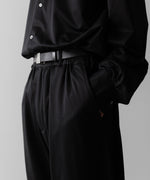 画像をギャラリービューアに読み込む, 【KANEMASA PHIL.】46G EASY PANTS - BLACK
