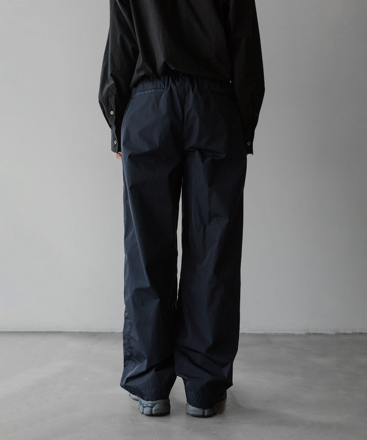 【stein】ssstein シュタインのNYLON TAFTA TRACK EASY TROUSERSのDARK NAVY  公式通販サイトsession福岡セレクトショップ