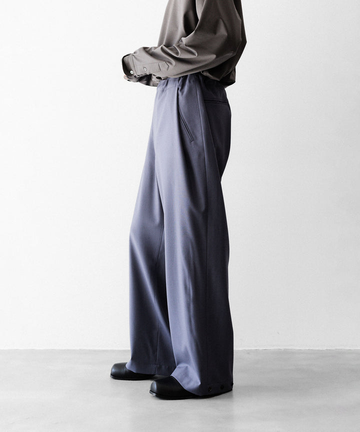 ANTHEM A-アンセムエーのWASHABLE WOOL NO-BRAINER PANTSのFOG PURPLE公式通販サイトsession福岡セレクトショップ