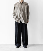 画像をギャラリービューアに読み込む, INTÉRIM - インテリムのMILK PAINT VINTAGE WASH BLACK SHUTTLE CHAMBRAY HYPER BIG US NAVY WORK SHIRT TYPE2のGRAY公式通販サイトsession福岡セレクトショップ
