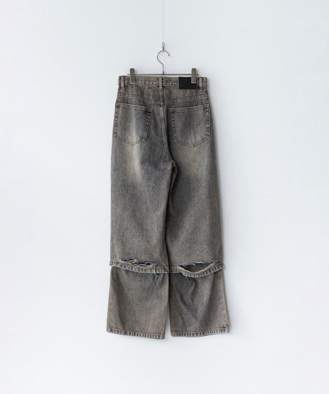 CODA コーダ GREY ACID WASH LAYERED HYBRID JEANSのGREY ACID WASH 公式通販サイトsession福岡セレクトショップ