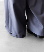 画像をギャラリービューアに読み込む, ANTHEM A-アンセムエーのWASHABLE WOOL NO-BRAINER PANTSのFOG PURPLE公式通販サイトsession福岡セレクトショップ
