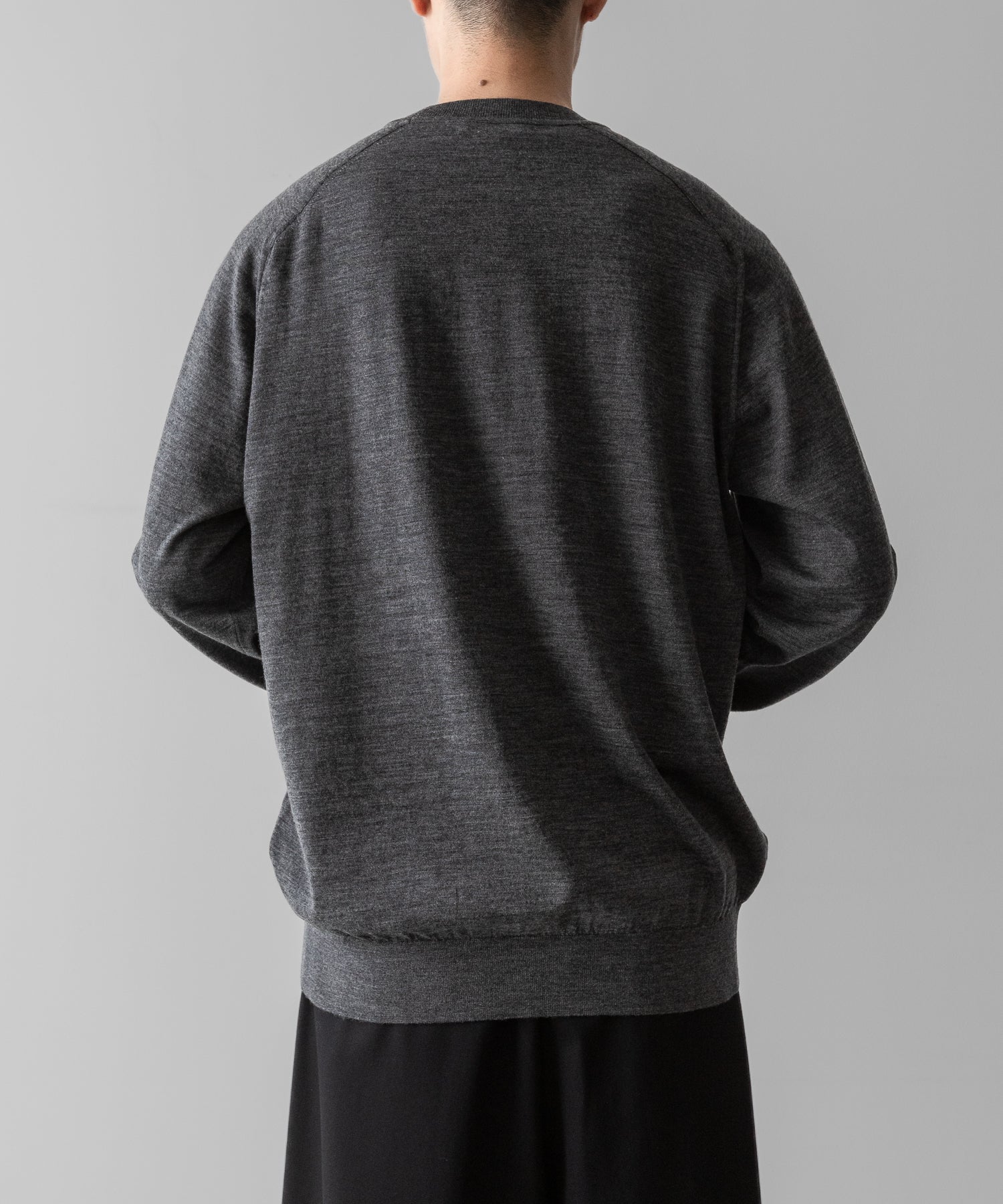 UMEDA ウメダニットの16GG CREW NECK PULLOVER - GREYの公式通販サイトsession福岡セレクトショップ