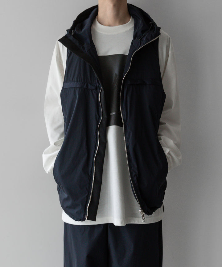 【stein】ssstein シュタインのNYLON TAFTA TRACK EASY TROUSERSのDARK NAVY  公式通販サイトsession福岡セレクトショップ