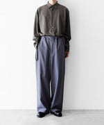 画像をギャラリービューアに読み込む, ANTHEM A-アンセムエーのWASHABLE WOOL NO-BRAINER PANTSのFOG PURPLE公式通販サイトsession福岡セレクトショップ

