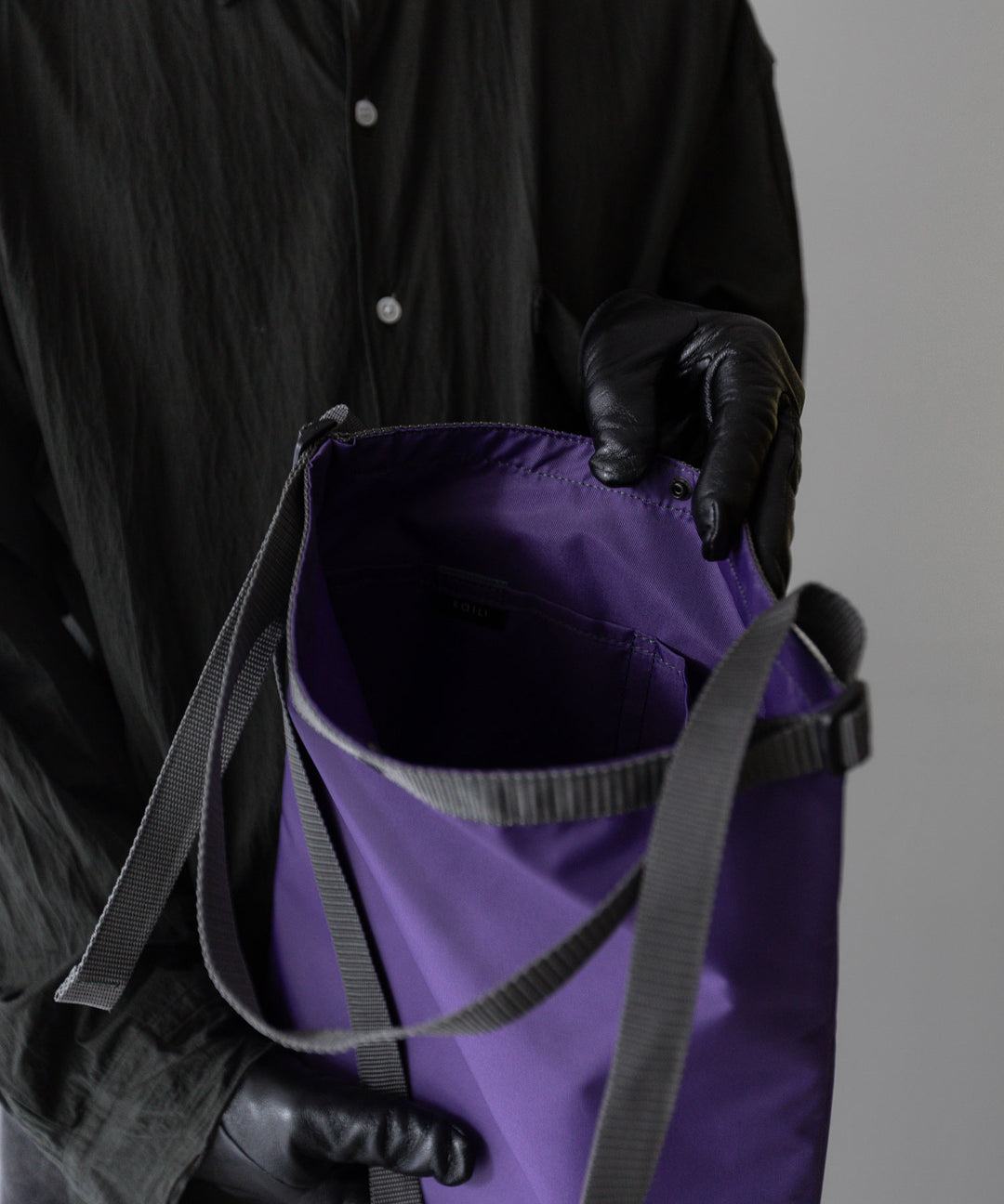 【KaILI/カイリ】2024 SSコレクション　ONE STROKE BAG - PURPLE