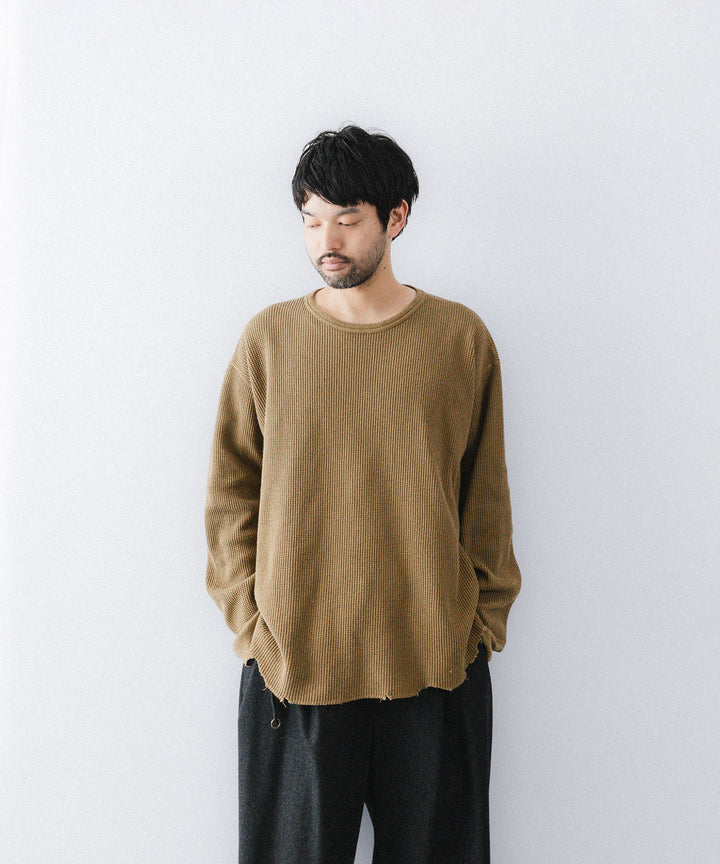 concause-コンコースのWAFFLE SHIRTのCAMEL公式通販サイトsession福岡セレクトショップ