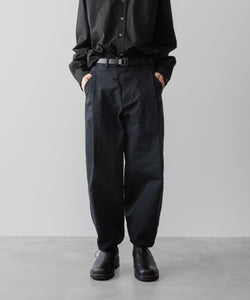 KANEMASA PHIL.-カネマサフィルの36G ECONYL SOLID BALLOON TROUSERSのBLACK公式通販サイトsession福岡セレクトショップ