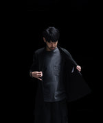 画像をギャラリービューアに読み込む, UJOH - ウジョーの2BS BELT HALF SLEEVE JKTのBLACK公式通販サイトsession福岡セレクトショップ
