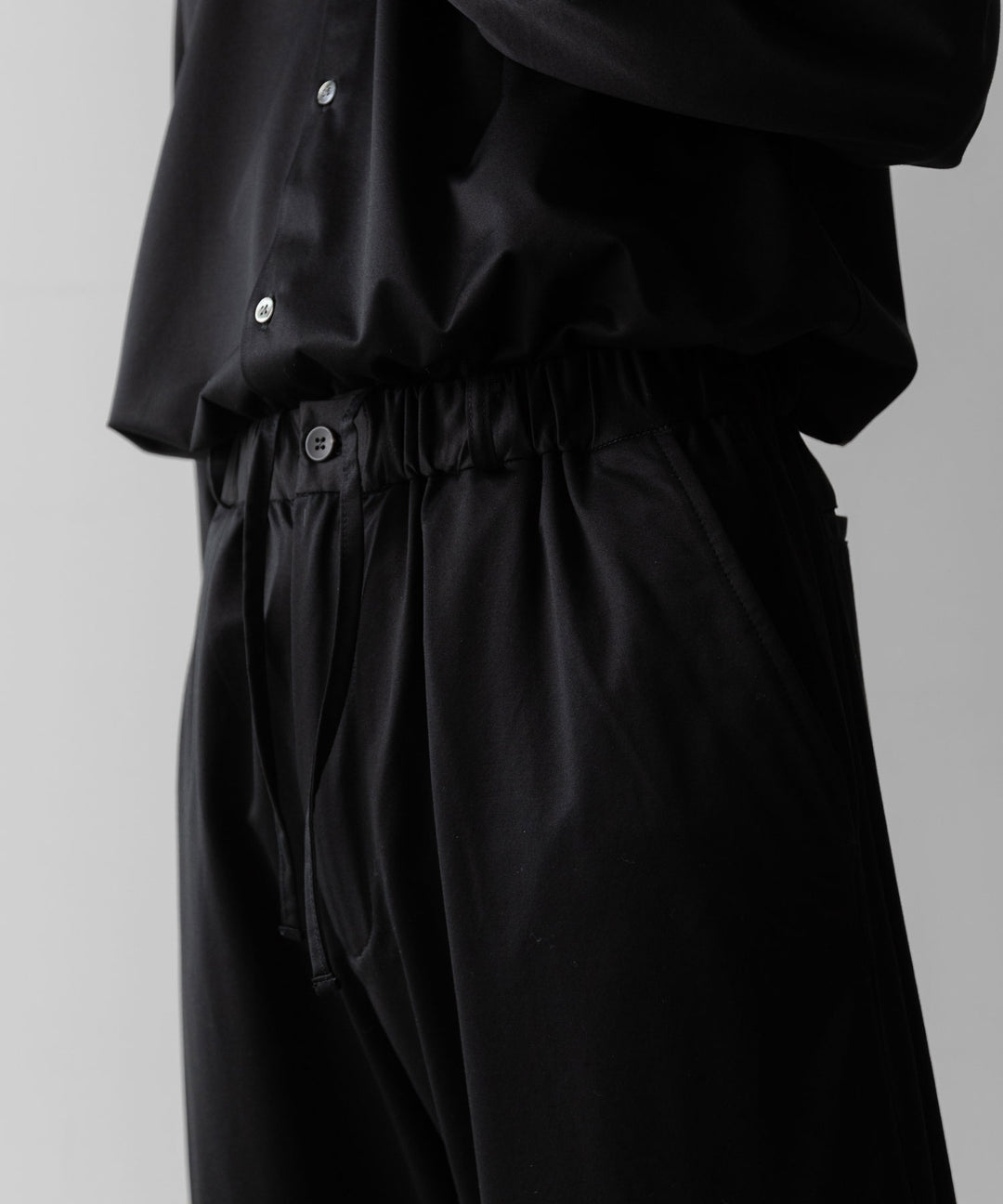 KANEMASA PHIL. カネマサフィルの46G EASY PANTS - BLACKの公式通販サイトsession福岡セレクトショップ