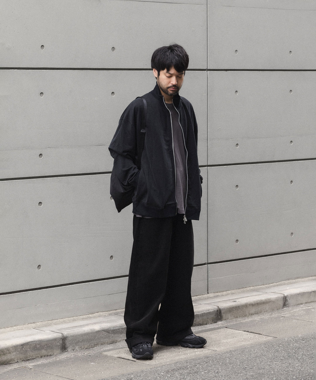 KANEMASA PHIL. カネマサフィルの28G CUPRO ZIP SWEAT - BLACKの公式通販サイトsession福岡セレクトショップ